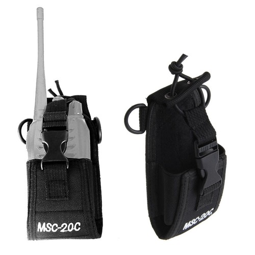 Hunting Talkie Holder Bag Outdoor Sports Pendant Nylon Radio Mag Pouch - Zdjęcie 4 z 8