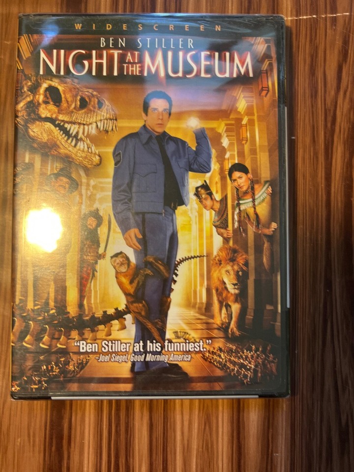 Night at the Museum Widescreen DVD Ben Stiller Robin Williams 2006 ...