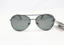 Panama Jack POLARIZED Black Aviator Sunglasses 100% UVA/UVB PJ POL 10 KGR