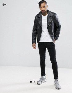 mens lined bomber jacket