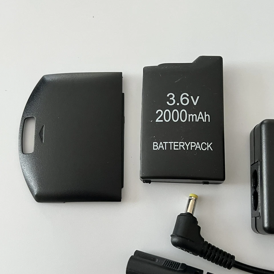 CALIDAD Sony PSP 1000 Revival Kit - Batería, Cargador, Cubierta, Tarjeta de Memoria 64gb Foto 2 de 3