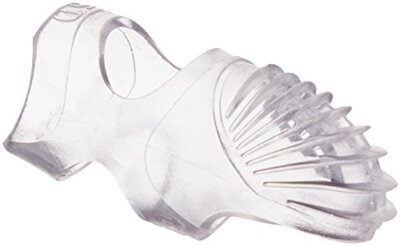 LEE Tippi Micro-Gel Fingertip Grips, Size 5, Clear, 36/Pack