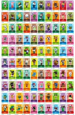 New Authentic Animal Crossing Amiibo Cards - Series 2 (#101-200