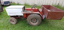 Garden Tractor Homemade With Hydraulic Dumping Box