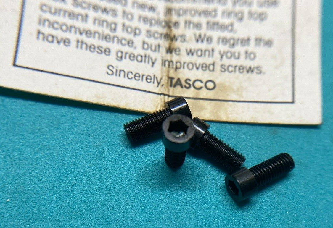 Original Tasco 648 Scope Ring Hex Screws Set of 4 eBay