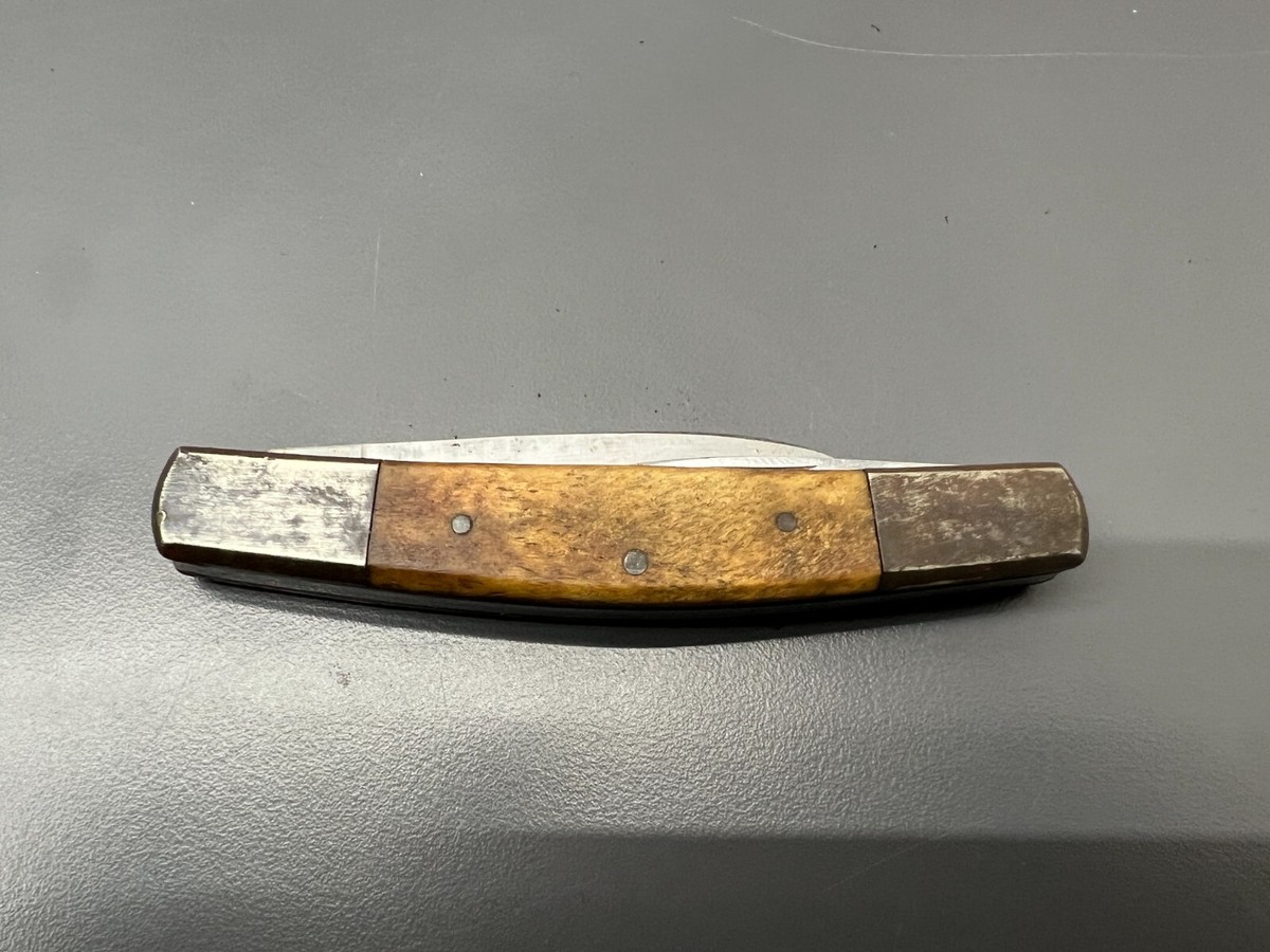 VINTAGE AMERICAN BLADE AB-20 CHATT. TN. SMOOTH BONE WHITTLER VINTAGE AMERICAN BLADE AB-20 CHATT. TN. SMOOTH BONE WHITTLER