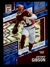 2022 Donruss Elite Blue Parallel - Antonio Gibson #11 Status Explosion /499