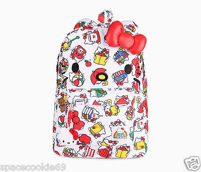 white hello kitty backpack