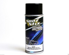NEW Spaz Stix ULTIMATE BLACK BACKER Aerosol Paint (RC Lexan Body) 3.5oz SZX10209
