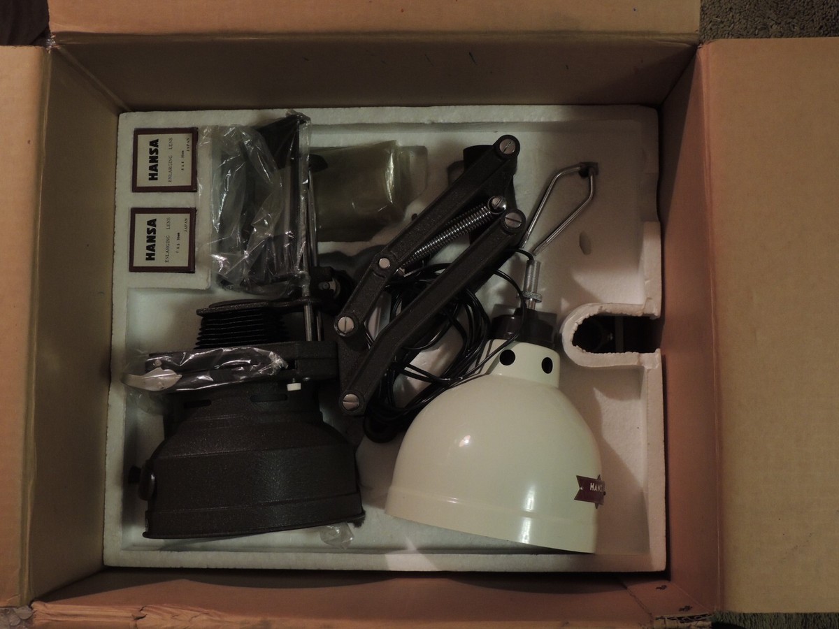 昭和レトロ PATENT ENLARGER HANSA Hansa 引き伸ばし機 Enlarger 