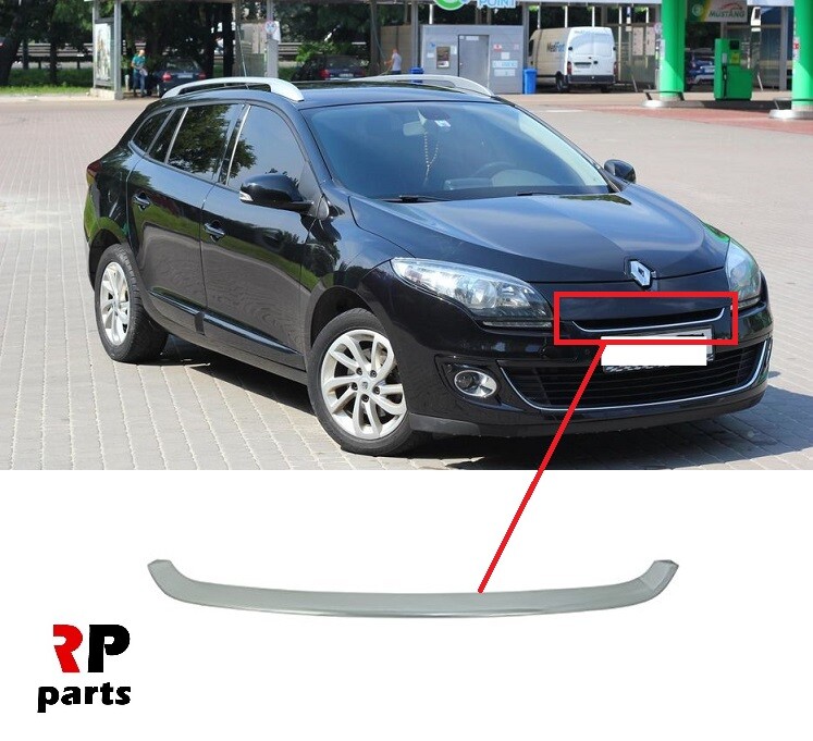 Pour Renault Scenic 03-06 Neuf Pare Choc Avant Haut Supérieur Grille