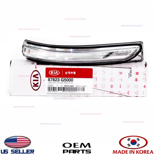 Genuine Outside Mirror Turn Signal Lamp RIGHT Passenger Side OEМ NIRO 2017-2022