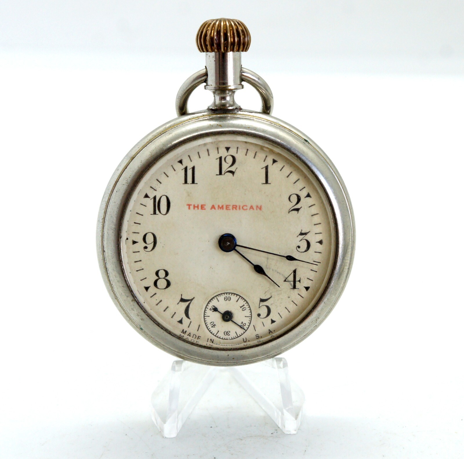 EXC Vintage American Pocket Watch by Western Manufacturing Co
