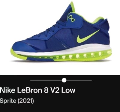 lebron 8 v2 low sizing