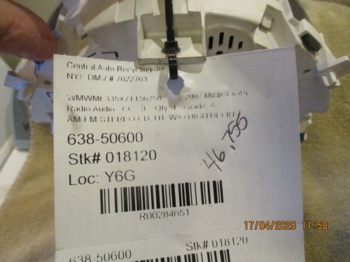 2011-2016 MINI COOPER CLUBMAN COUNTRYMAN OEM BOOST BLUETOOTH 46K CLUSTER TESTED - 第 14/16 張圖片
