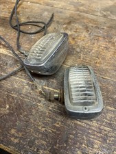 Vw Bus Bug Ghia Porsche Reverse Light Set Original German Hella Glass Germany