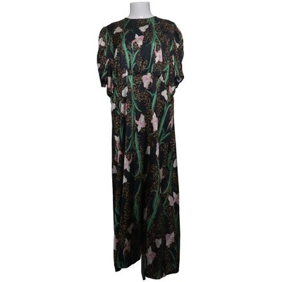 The Primark Edit, Kleid, Größe: L, Schwarz/Mehrfarbig, Blumen, Damen #Ukb