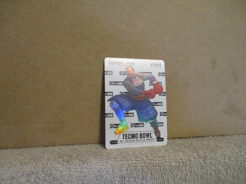BO JACKSON BATTLE ARENA TECMO BOWL SAMURAI MIKE ST709 BRAWL SORE THUMB SP 130PWR