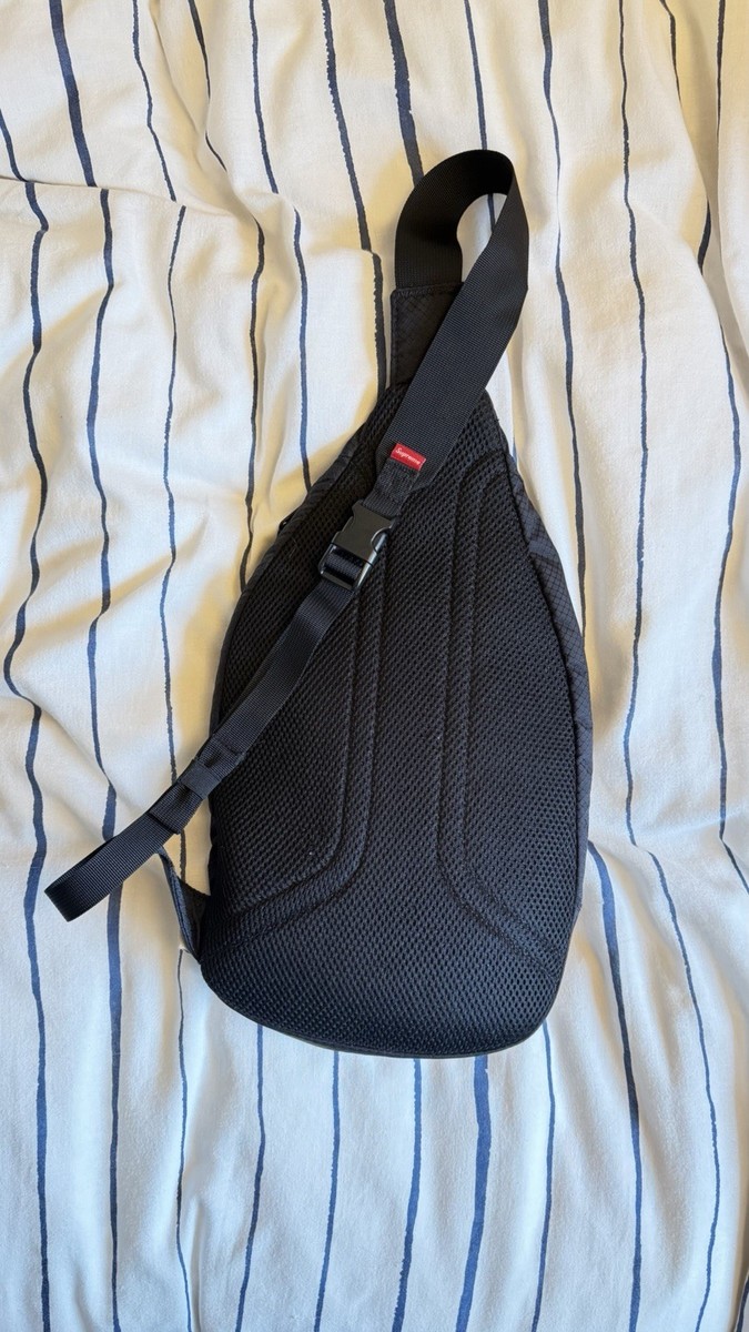 Supreme Black Sling Bag SS22 | eBay