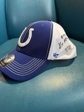 NEW Indianapolis Colts '47 MVP Hat Multi-Signed Kenny Moore, Pierre Desir + More