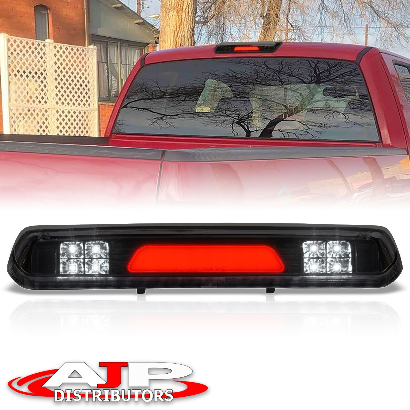 LED Smoke 3RD Brake Light Cargo Lamp Bar For 2004-2008 Ford F150 Explorer MarkLT