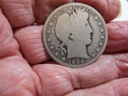 1900-O Barber Silver Half Dollar Very Nice