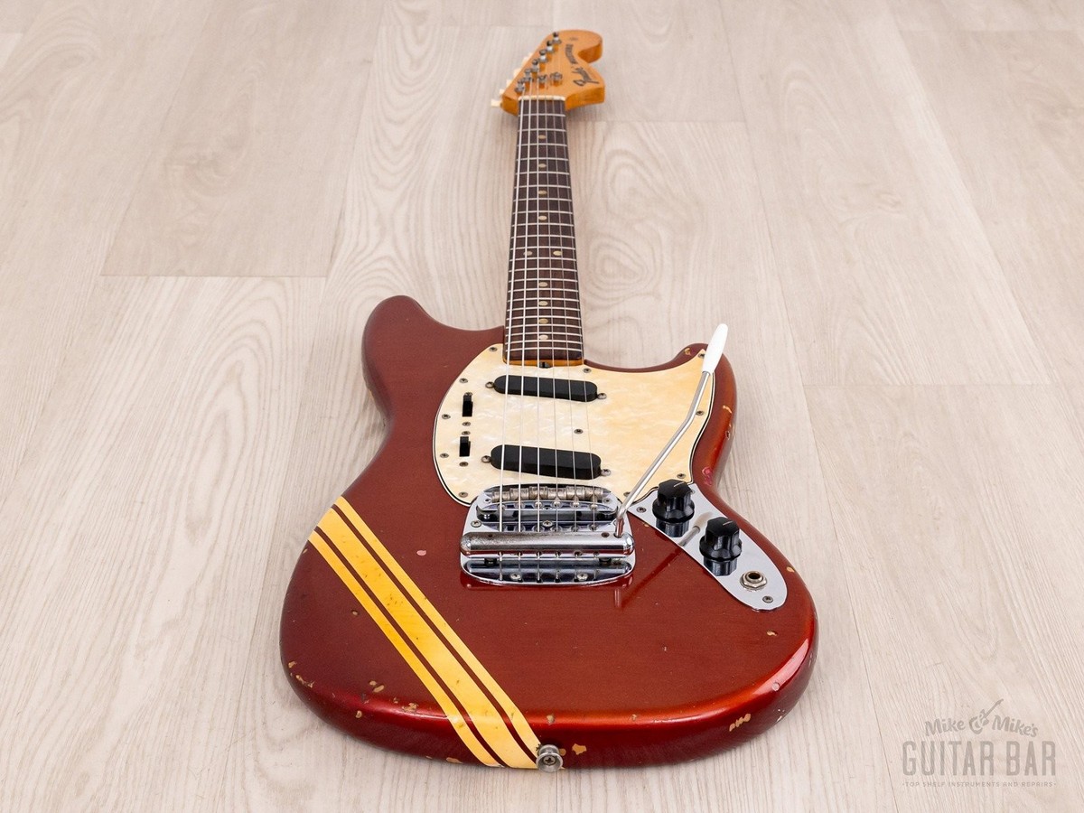 1974 Fender Competition Mustang Vintage Offset Guitar Competition