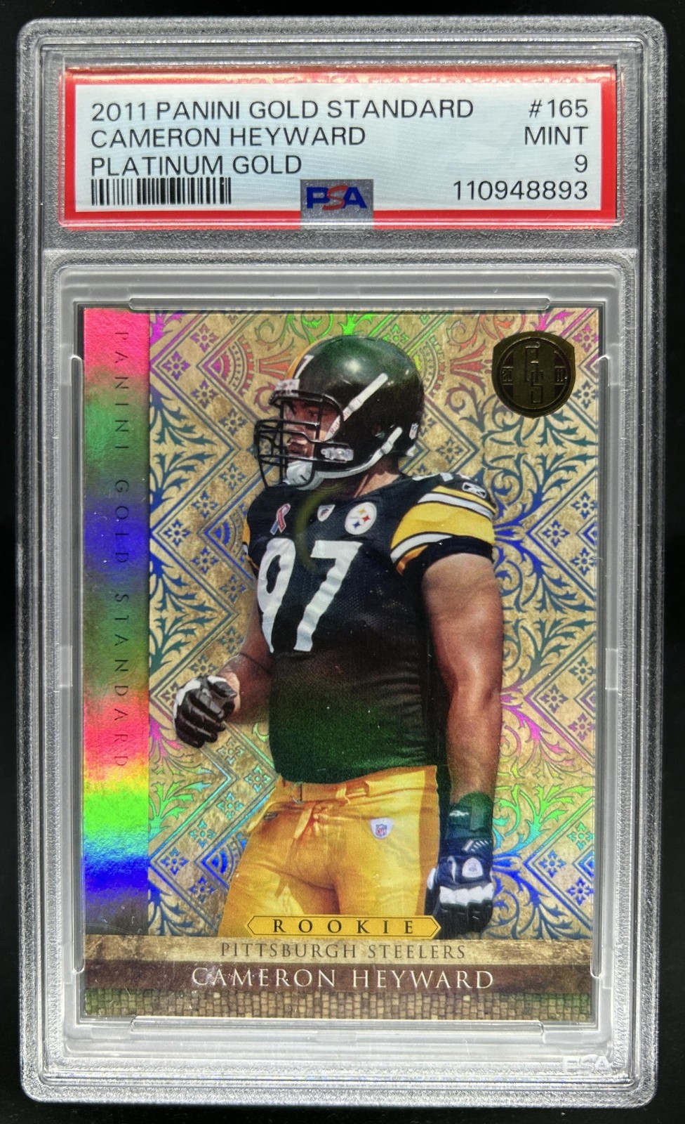 Cameron Heyward Panini Gold Standard #165 Platinum Gold