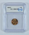 1946-D Lincoln Wheat Cent MS66 RD ICG *5467