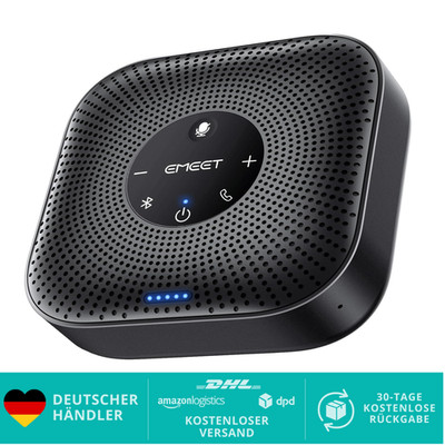 EMEET Konferenzlautsprecher M0 Plus 4 AI Mikrofon Arrays 36