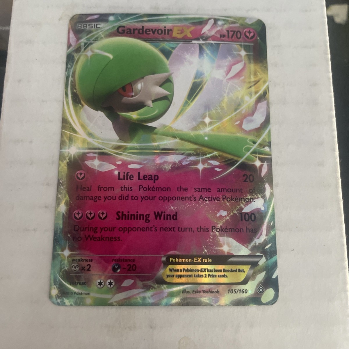 gardevoir pokemon card ex 245/198 SV01: Scarlet & Violet Base Set Holo Psychic Miracle Force (190) Heal any Special Conditions on this Pokemon. M Gardevoir EX - Pokmon