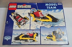 Lego System Model Team 5542 Black Thunder Box & Insert Tray Only