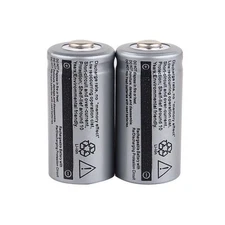 1 to 4 pack - 3.7V 2500mAh - Rechargeable Battery GTF 16340 CR123 CR123A Li-Ion