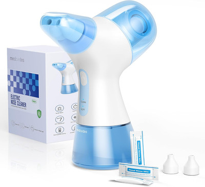 Upgraded Nasal Irrigation System, Electric Sinus Rinse Machine with 30 Salt Pack