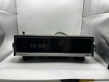 Sony Digimatic Flip Clock AM- FM  Radio Alarm...