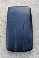 2017-2020 Nissan Rogue Center Console Black Leather Armrest Top Lid Oem