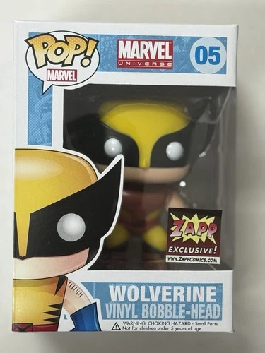 Funko Pop! Marvel Wolverine Brown Suit (Zapp Comics Exclusive)