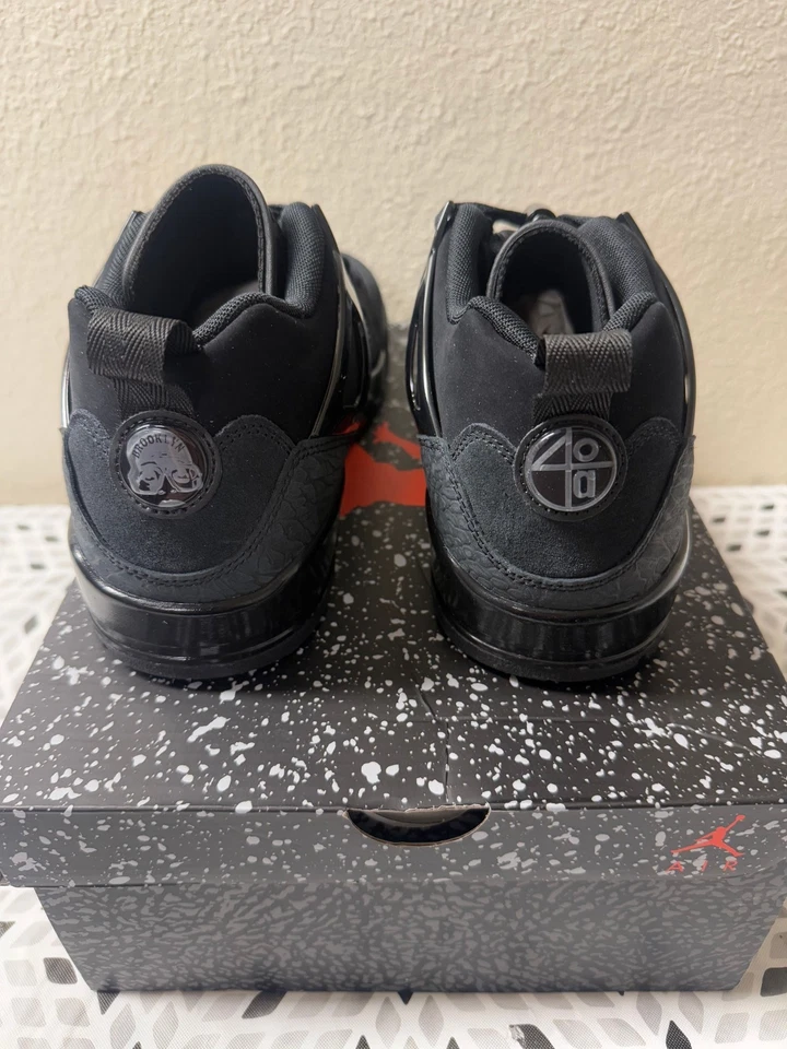 Air Jordan Spizike низкий черный кот FQ1759-001 - мужчин SizE 11 - совершенно новый в коробке - Изображение 4 из 4