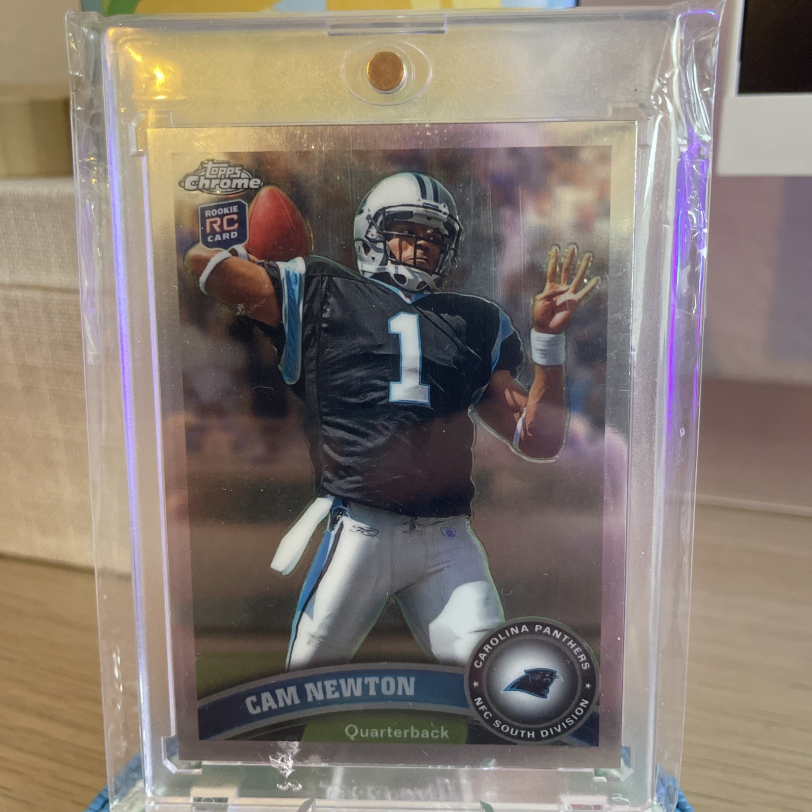 2011 Topps Chrome Football Base #1: Cam Newton Base NICE