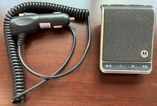 MOTOROLA TZ700 Roadster Bluetooth FM Transmitter In-Car Speaker plus Car Charger