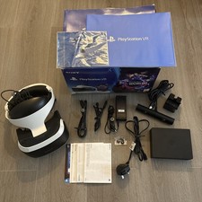 PlayStation VR 1 Headset and Camera Bundle for PS4 Complete Excellent Condition