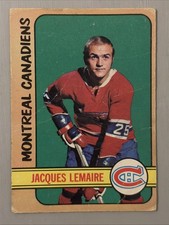 1972-73 O-Pee-Chee Jacques Lemaire Montreal Canadiens #77