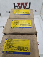 NEW LOT OF 3 SQUARE D 2510FG1P FHP Manual starter