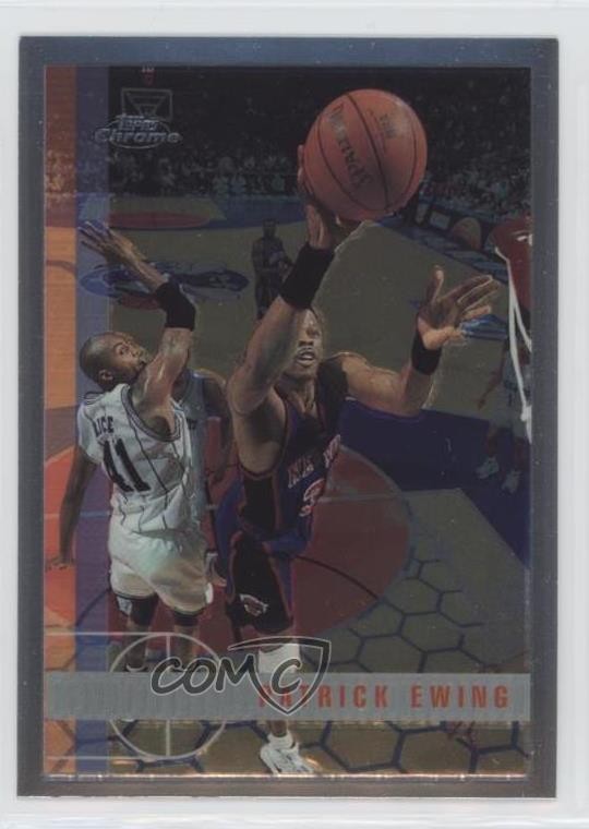 1997-98 Topps Chrome Patrick Ewing #32 HOF 08ie