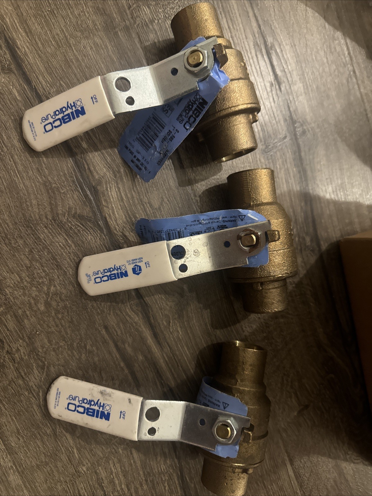 Nibco 1” Sweat Brass Ball Valve (3)