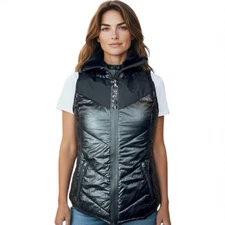 Michael Kors Black Quilted Puffer Vest