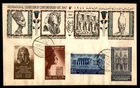 Mayfairstamps Egypt FDC 1947 Sculptures Combo Exhibit First Day Cover aaw_54923