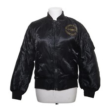 Bomberjacke, Damen, Größe: 34, MA-1A, Schwarz, Nylon/Polyester, Einfarbig #jGZ