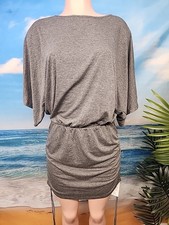 NWT CUPSHE Women's Gray Drawstring Cover Up Size Medium