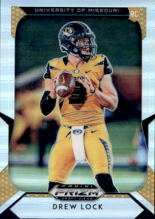 Drew Lock Panini Prizm Draft Picks #110 Silver